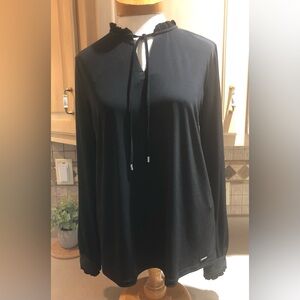 Calvin Klein Black Blouse Sz. Large